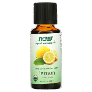 香港直邮Now诺奥柠檬精油有机天然全净清爽提神清凉不腻30ml正品