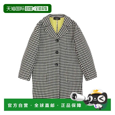 【99新未使用】香港直邮Weekend Max Mara 徽标千鸟格大衣 508605