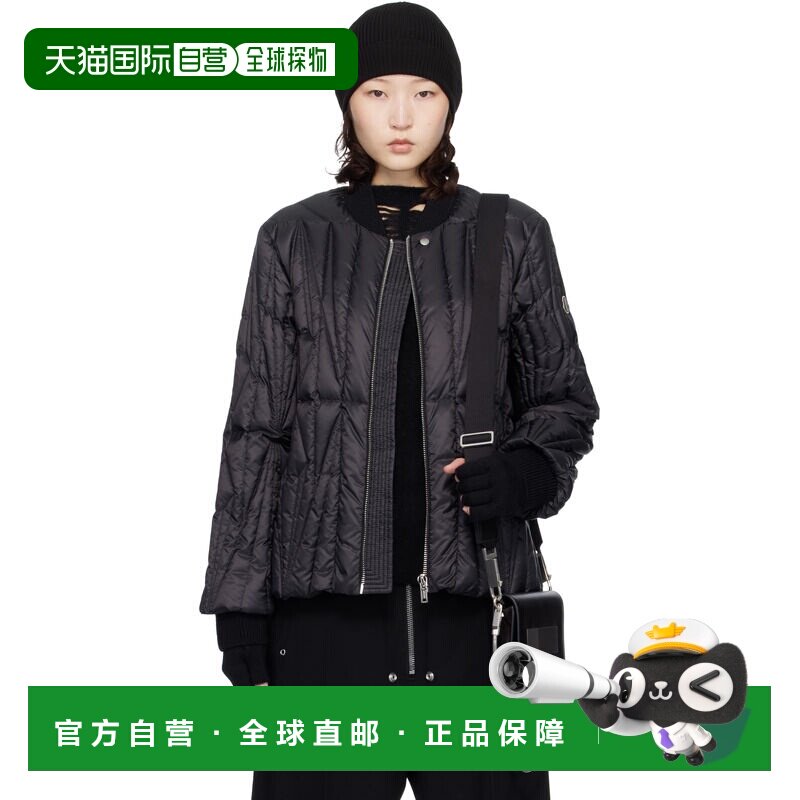 1h可退 香港直邮rick owens 瑞克 欧文斯 女士 Moncler + 黑色 Ge