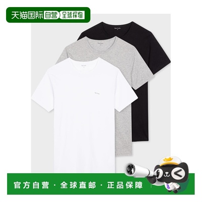 香港直邮Paul Smith 三件装圆领 T 恤 M1A389M3PK