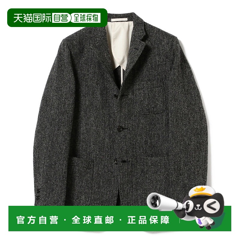 日本直邮BEAMS PLUS 哈里斯花呢3扣夹克 25AW 夹克外套