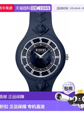 自营 versus versaceFire Island 铆钉表带腕表 - 蓝色/蓝色/蓝色
