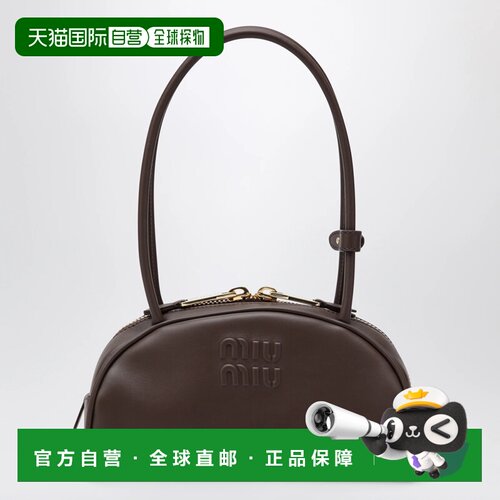 香港直邮MIU MIU 女士手拿包 5BB192OOO2CRWF0NBL AW2026 棕色