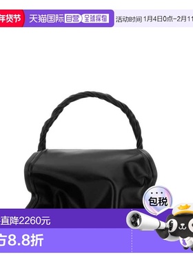 1h可退 香港直邮Y PROJECT 女士 黑色皮革手袋 620BA007S15BLACK