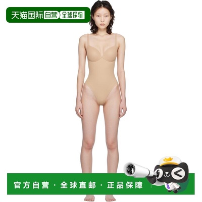 1h可退 香港直邮SKIMS 女士 驼色 Ultimate Body Push-Up Thong