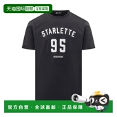 香港直邮Dsquared2 二次方 1h可退 男士 標誌印花圓領 卹 S71GD