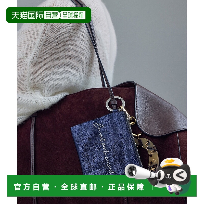 1h可退 日本直邮SALON adam et rope' 女士金属光泽缎面刺绣吊饰