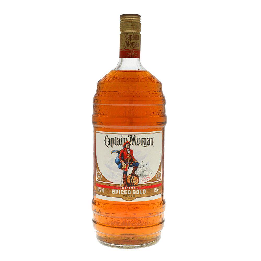 欧洲直邮captain morgan摩根船长朗姆酒35%vol1500ml波多黎各原装