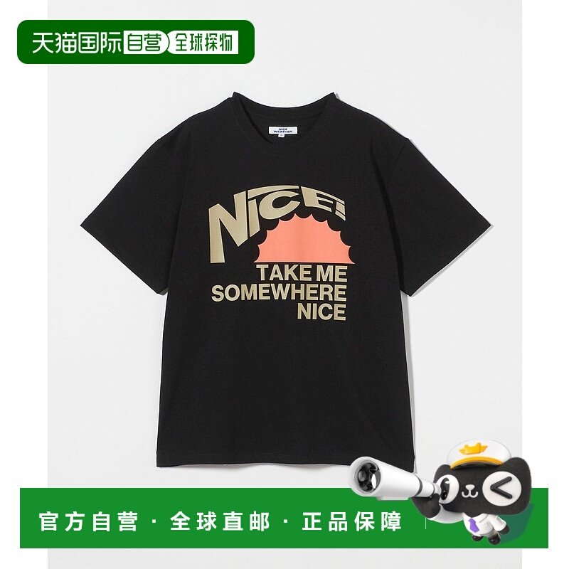 1h可退 日本直邮NICE WEATHER 男女同款TAKE ME SOMEWHERE NICE印