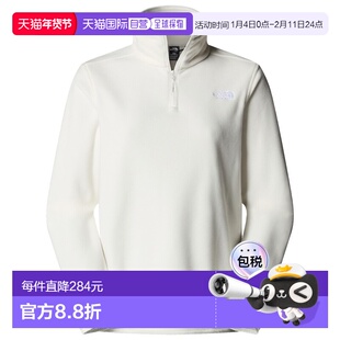 香港直邮THE NORTH FACE 女士抓绒衣 北面CO 1056474WHITEDUNE