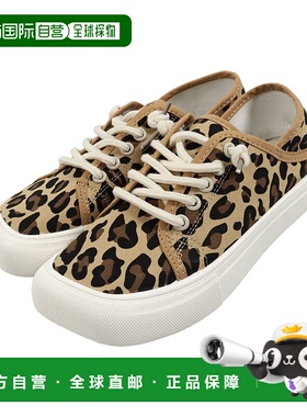 【日本直邮】KOBE LETTUCE 方头运动鞋 [I2347] (豹)厚底