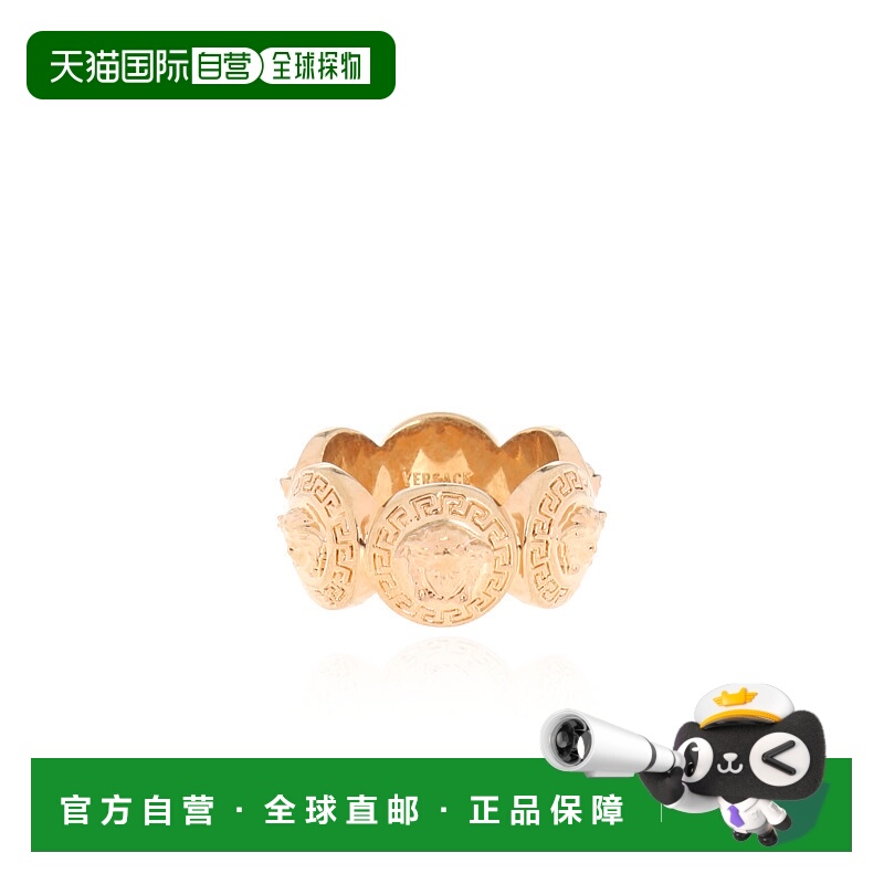 香港直邮Versace/范思哲女士MEDUSA徽标戒指DG5G412DJMTKOT