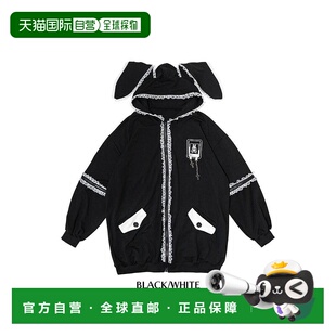 日本直邮日潮 ACDC RAG PUNKY兔子 耳朵连帽衫