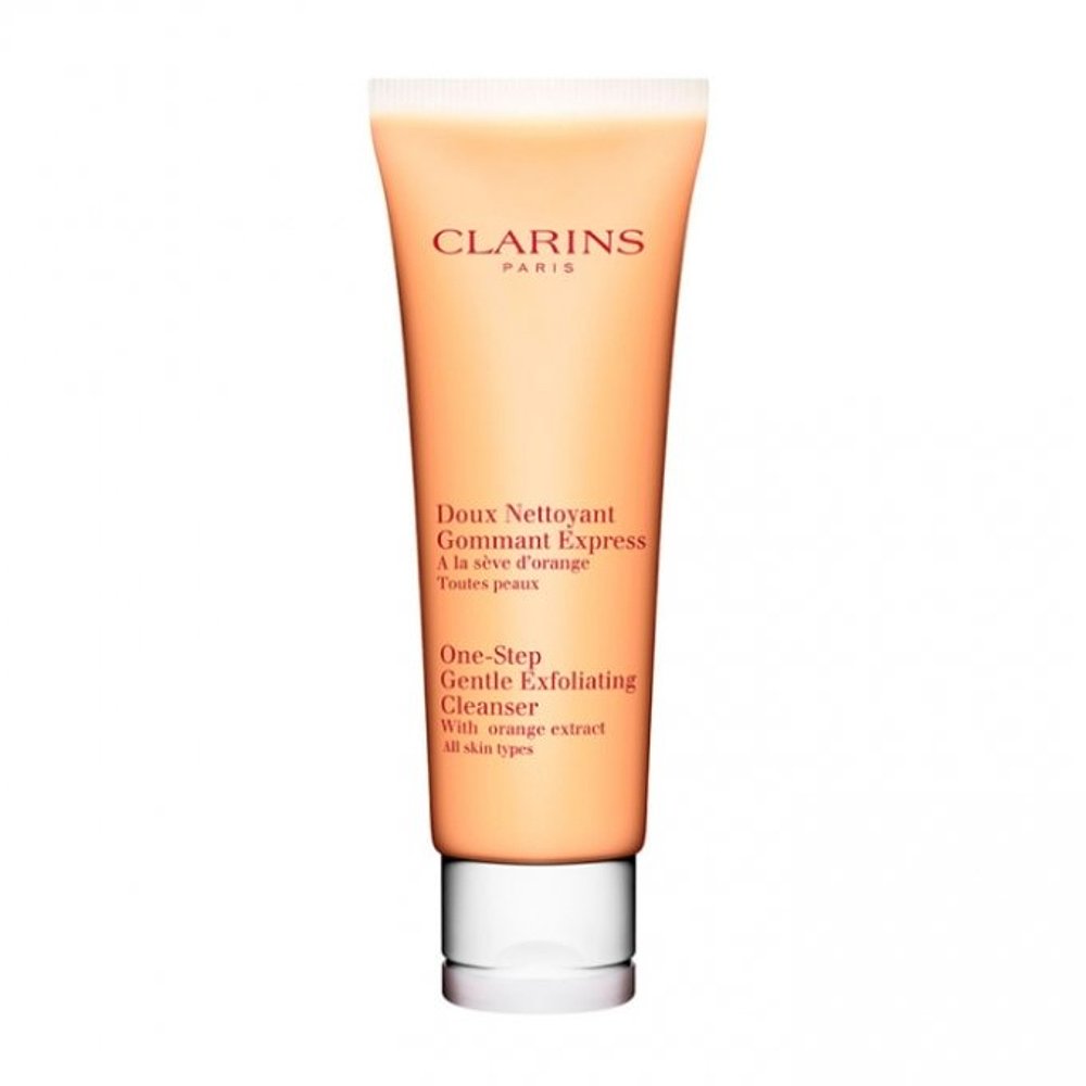 Clarins娇韵诗洗面奶柑橘精华温和磨砂洁面乳 125ml