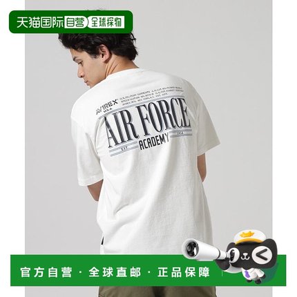 日本直邮AVIREX MIL．ACADEMY TEE 1954 USAFA T恤 [AV1129EM0257