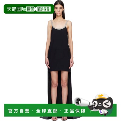 1h可退 香港直邮Tom Ford 汤姆 福特 女士 黑色 Crystal Embroide