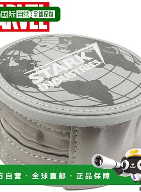 日本直邮MARVEL 钢铁侠 Stark Industries 灰色紧凑型小袋由 Maru