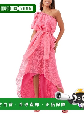 自营 Trina Turk Afloat Maxi连衣裙-粉红色 美国奥莱直发