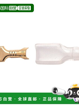 【日本直邮】铁三角 TL250L100 Faston 端子带套筒 L 100个装