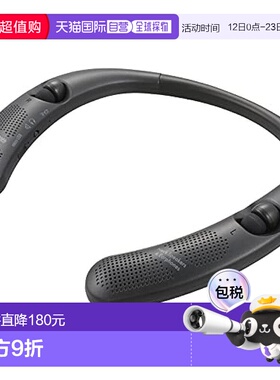 【日本直邮】Ohm欧姆AudioComm颈挂式蓝牙5.0扬声器 黑色ASP-W55Z