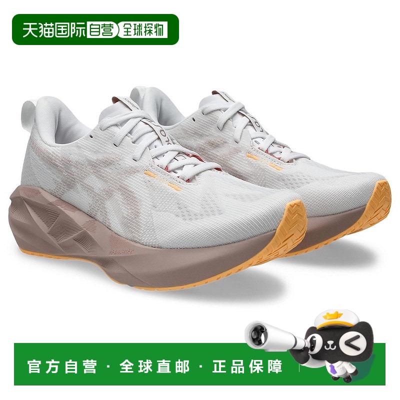 日潮跑腿ASICS亚瑟士 女款跑步鞋慢跑鞋 NOVABLAST 5 WIDE white