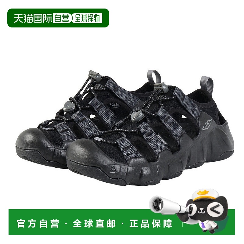 日本直邮KEEN 女士 Hyperport H2 轻便耐用防水凉鞋 1028657 黑色