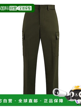 1h可退 香港直邮ETRO 男士休闲裤 1W80328500 AW2023 绿色 ETRO C