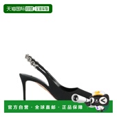 香港直邮潮奢 black黑色 AQUAZZURA 1h可退 女士 浅口鞋 舒适时尚