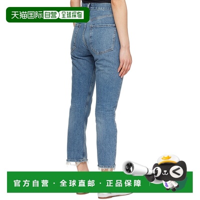 香港直邮Agolde 高腰直筒牛仔裤 A056C983FREQUENCY