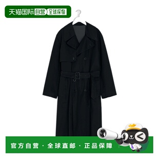 香港直邮LEMAIRE 男士风衣 CO1126LF1441BK999 AW2025 黑色