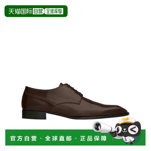 1h可退 Saint Laurent STANTON 亮面皮革德比鞋 860499AAF2Y