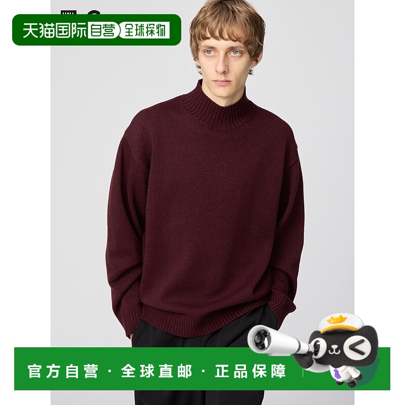 日潮跑腿UNIQLO优衣库 低针高领毛衣 479733