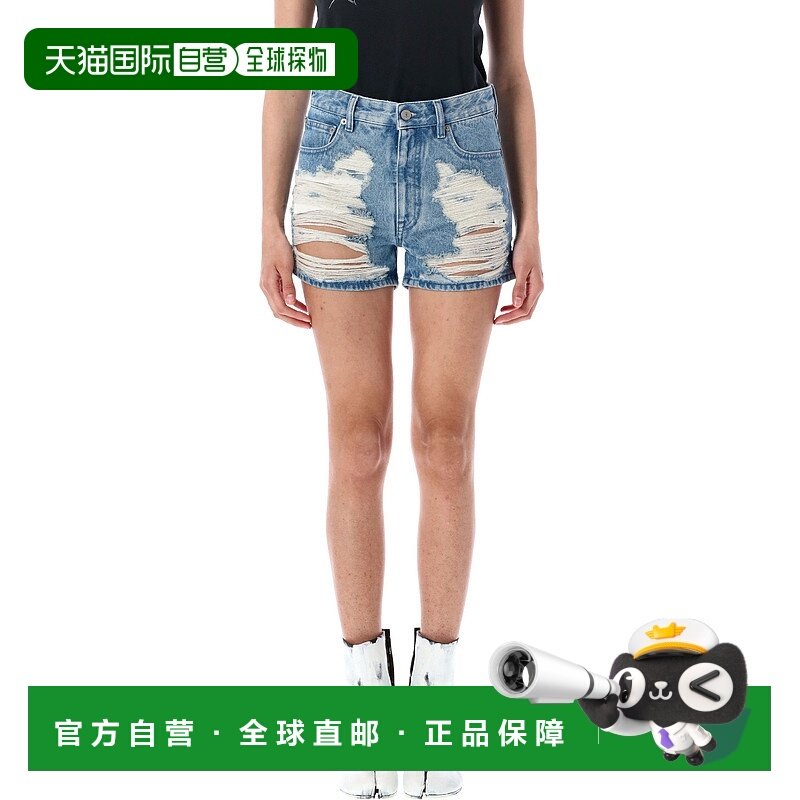 欧洲直邮mm6 maison margiela 女士 牛仔裤新款短裤直筒裤,女装/女士精品,牛仔裤,淘宝优惠券,粉丝福利购,淘宝优惠卷