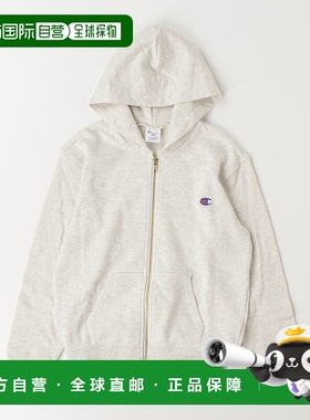 1h可退 日本直邮冠军 Champion 儿童基础款拉链连帽卫衣 CKY10281
