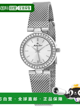 自营Mathey Tissot Women's Fleury XV Silver Dial Watch - silv