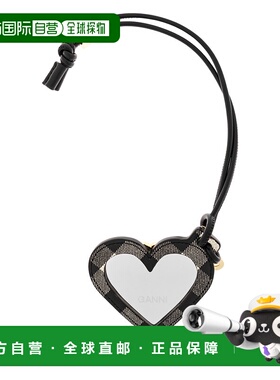 香港直邮GANNI 女士手提包 A67625898099 AW2025 黑色 Hanger wit