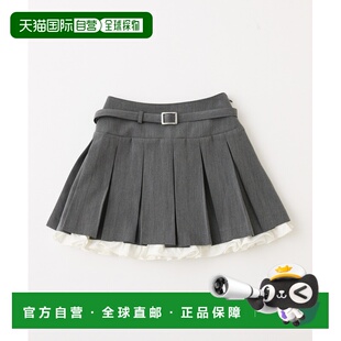 多层褶皱设计迷你裙 1h可退 女装 CLAUP 015201036 日本直邮NICE