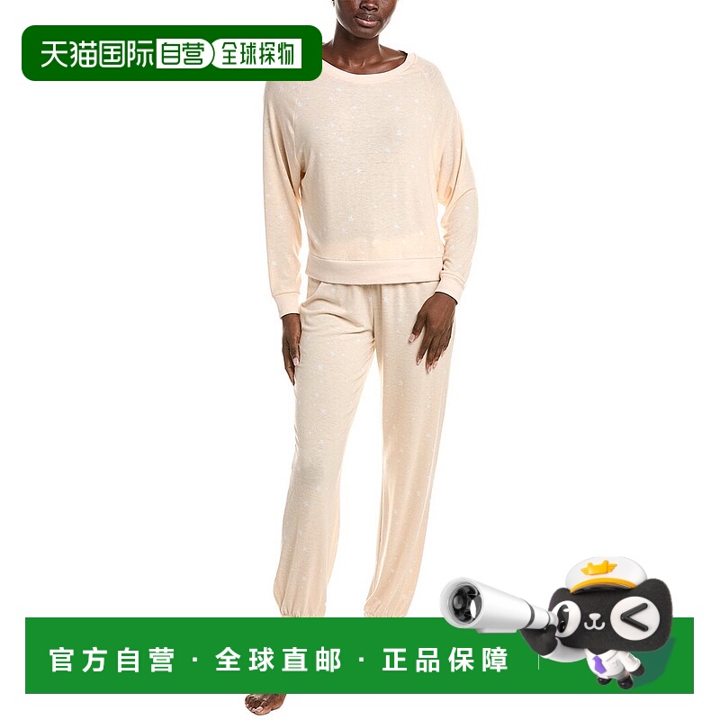 自营Honeydew 2pc Star Seeker Lounge Pant Set - brown 美国奥