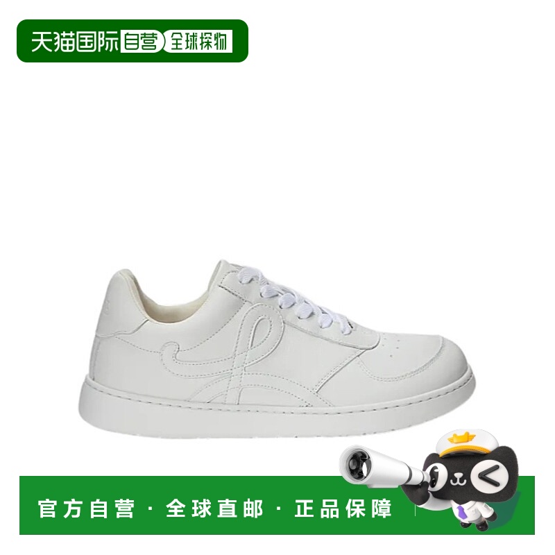 1h可退 香港直邮LOEWE 男士运动鞋 M816282XBN2100 AW2025 白色