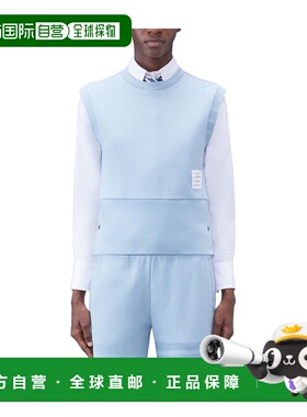 香港直邮THOM BROWNE 女士衬衫 FJV020AJ0051480 SS2024 蓝色