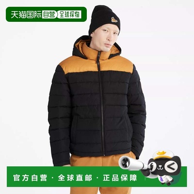 自营timberland男士 South Twin 羽绒服 - 麦靴/黑色 美国奥莱直