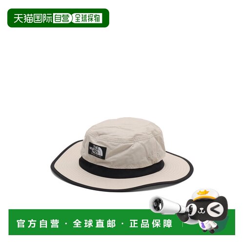 日本直邮THE NORTH FACE 北面地平线帽化石配黑色象牙色遮阳帽