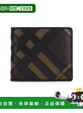 1h可退 香港直邮Burberry 巴宝莉 男士 Reg 嵌花钱包 8116885