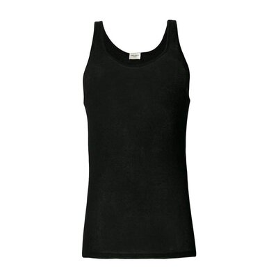 Saint Laurent 黑色合身罗纹坦克背心 504959YB2OZ