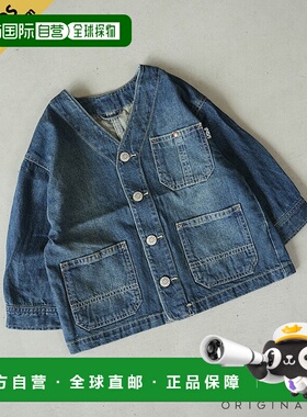 日本直邮FOKIDS 做旧连体牛仔外套 [R402025]