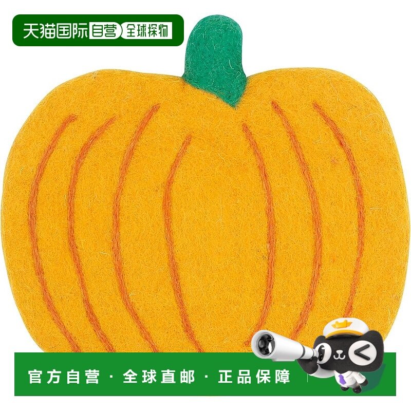 【日本直邮】丸真 Nepal 厨房南瓜三脚架 手工羊毛毡 厚实 耐热 0