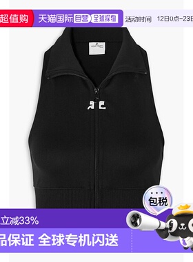 1h可退 香港直邮Courreges 女士 短款针织背心 124JVE072JS009199