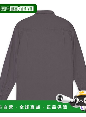 自营 opening ceremonyOCXGITMAN 天丝长袖灰色纽扣衬衫 XS - 灰