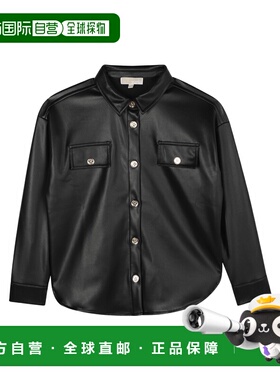 香港直邮MICHAEL KORS 女童衬衫 R3043709B AW2025 黑色 Sports S