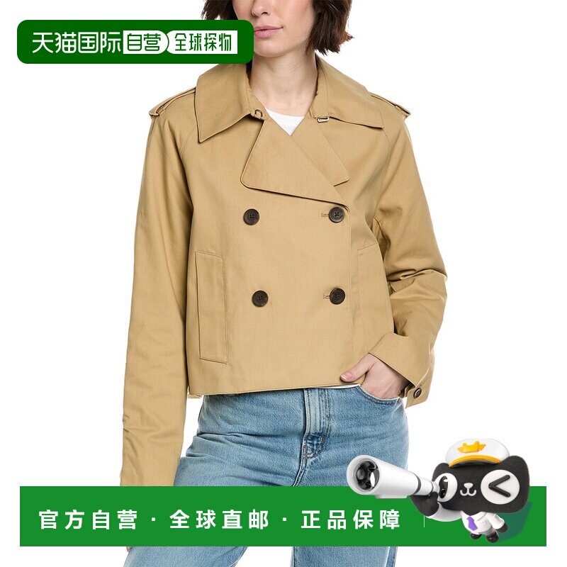 自营rag & bone Talia Trench Jacket - brown 美国奥莱直发风衣